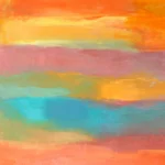 Glow Warming, 30x36,acrylic, 2024