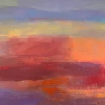 Journey. East. 30x40,acrylic, 2024