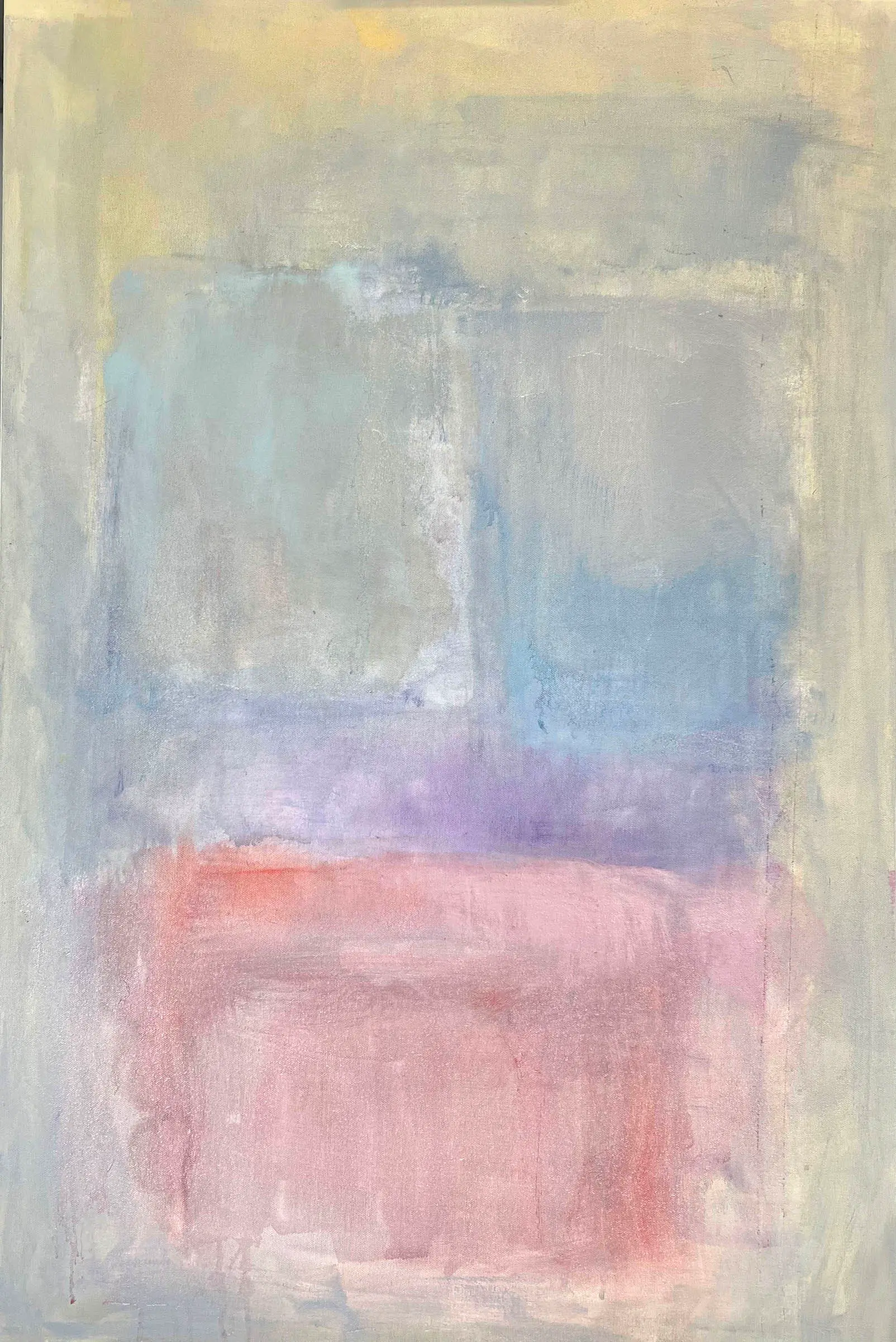 back & Forth 36x24, acrylic 2025